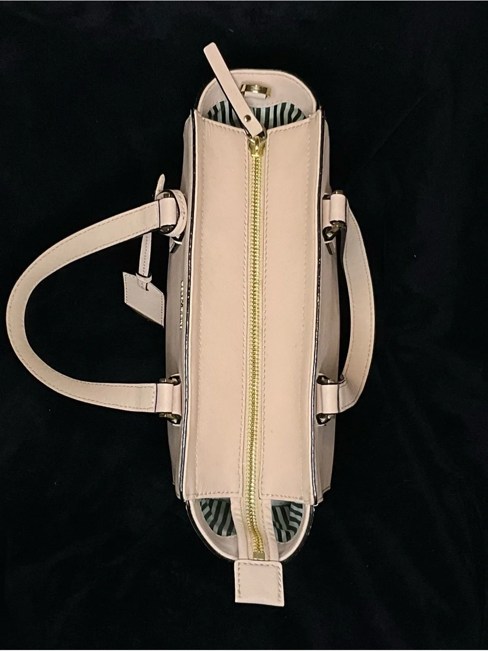kate spade Light Blush Saffiano Leather Satchel